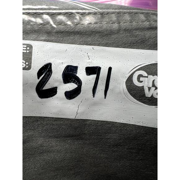 Democracy Ab technology green roll up cargo jeans womens 16 utility camping - Picture 9 of 9